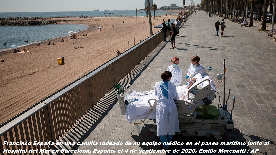 The New York Times, escoge una foto de un enfermo de covid-19, entre las mejores de 2020