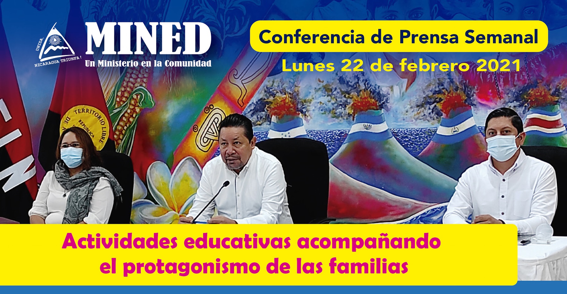 Mined refuerza merienda escolar a municipios afectados por huracanes