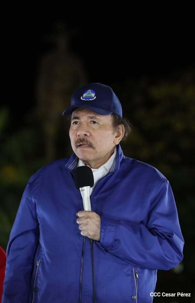 Comandante Ortega: «Nicaragua esta hecha, Nicaragua nació para la libertad»