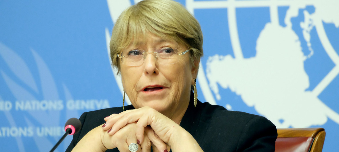 Michelle Bachelet critica al Gobierno chino