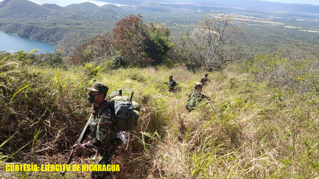Ejército realiza protección del ambiente y recursos naturales