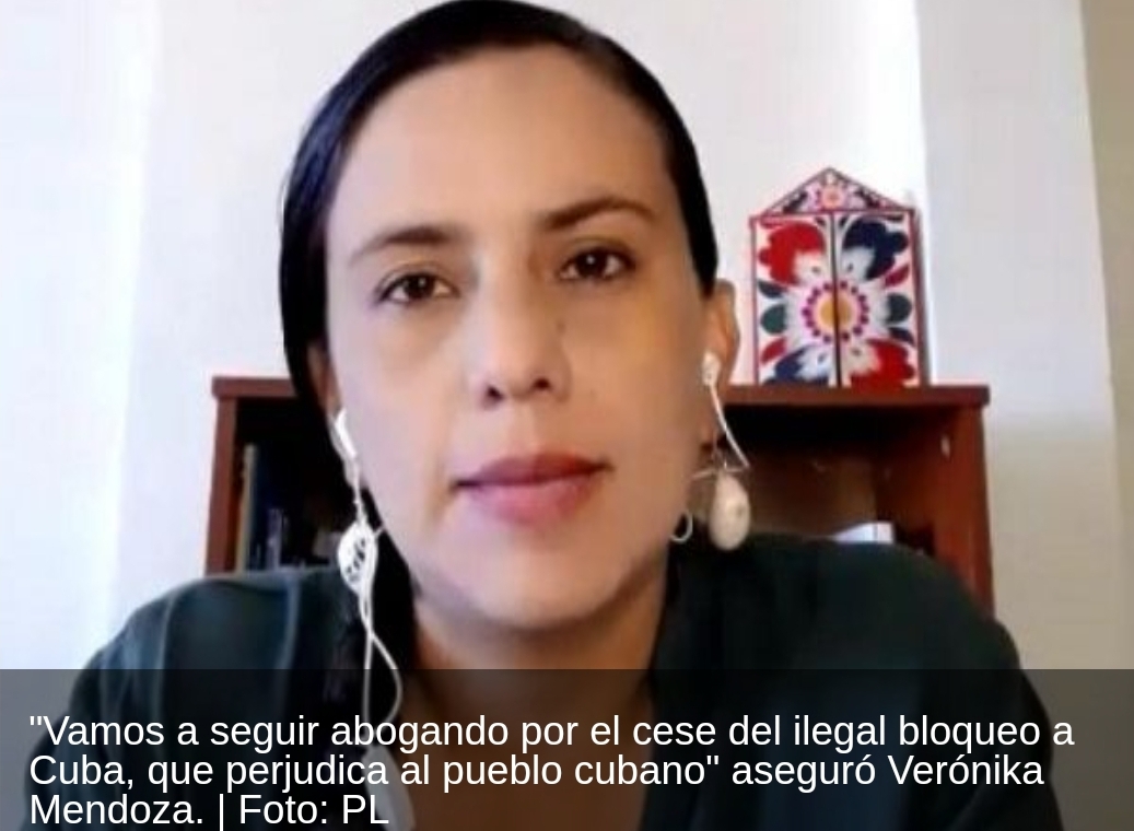 Candidata presidencial del Perú condena bloqueo contra Cuba