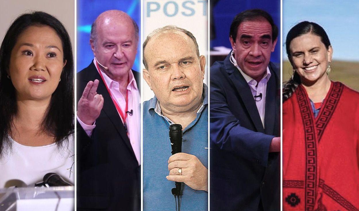 Empate técnico entre cinco candidatos presidenciales en Perú