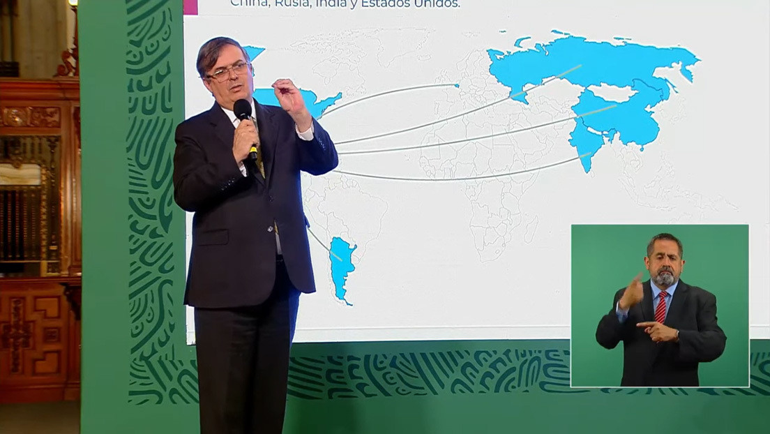 Canciller Ebrard viajará para “lograr que México tenga las vacunas en los tiempos acordados”