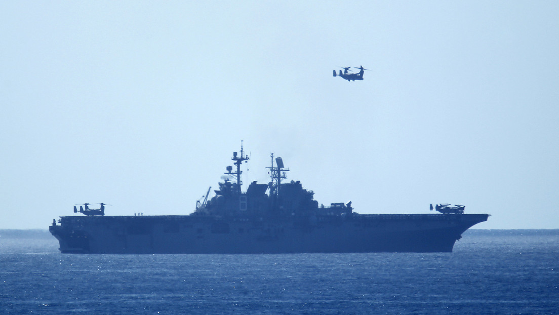 Tensión en mar de la China Meridional tras desplegar EE.UU. el buque de asalto anfibio USS Makin Island
