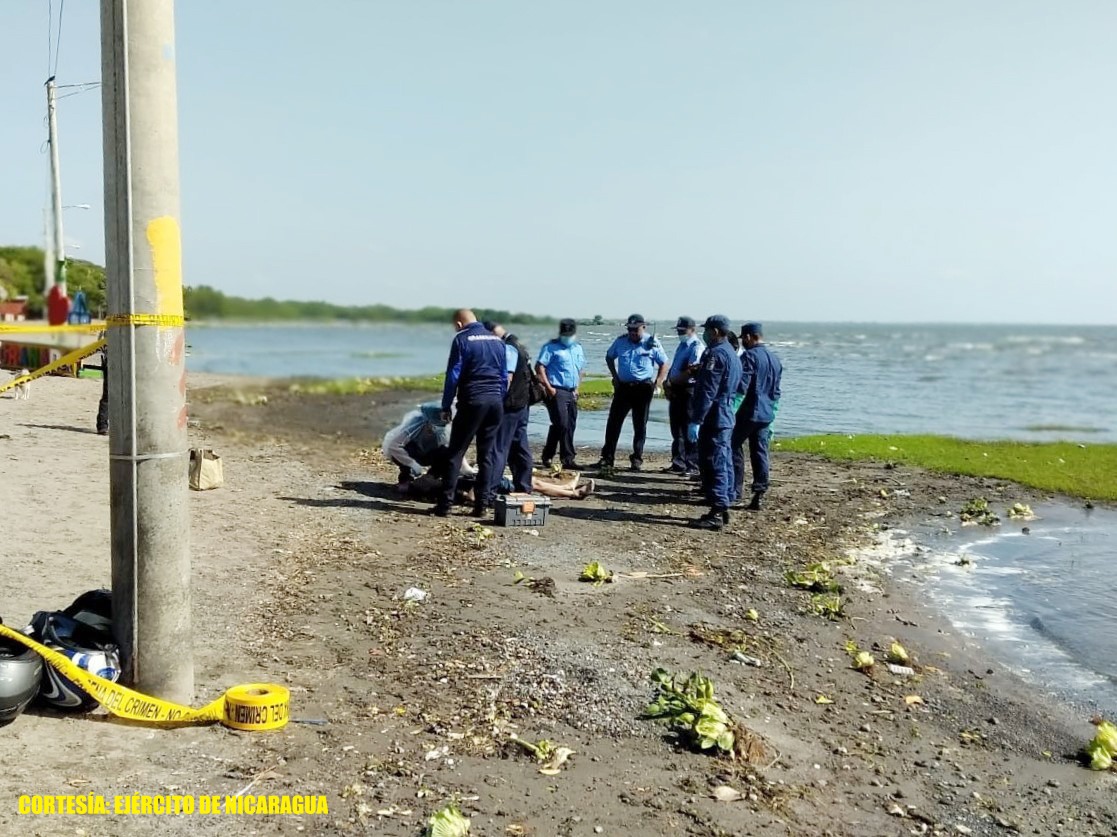Aparece cuerpo sin vida de joven ahogado en el lago Cocibolca