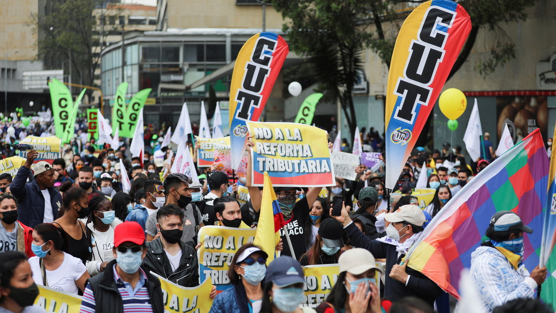 Colombia convoca protestas contra la reforma tributaria impulsada por Iván Duque