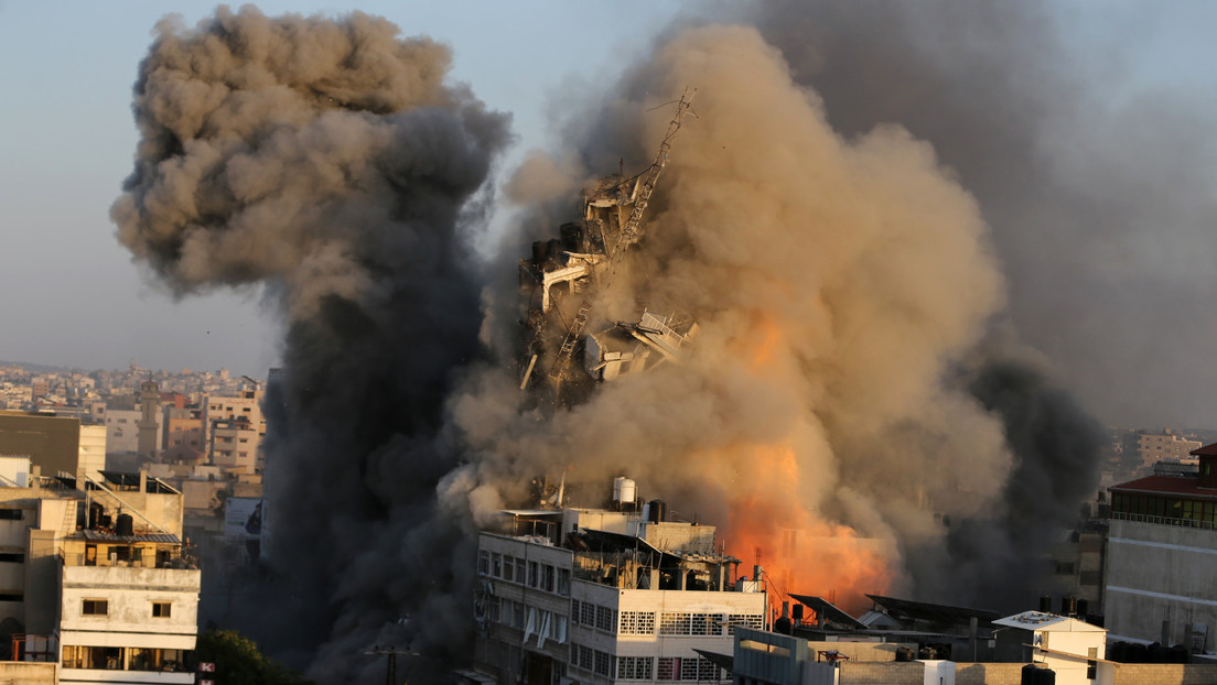 Hamás ataca con cohetes al Israel
