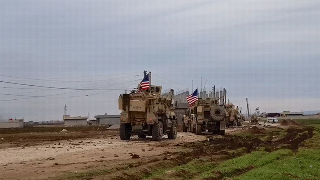 Militares rusos desvían  en Siria convoy de  EE.UU. que se desplazaba por ruta no autorizada