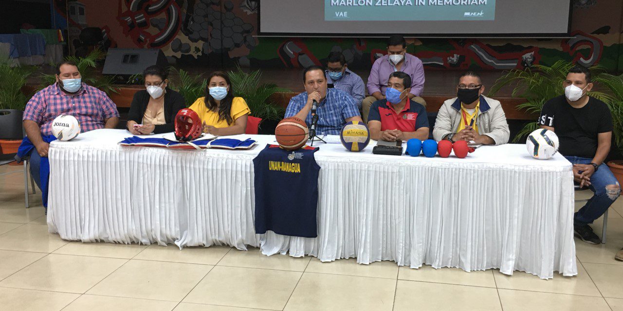 UNAN – Managua: sede de 34 juegos deportivos «Marlon Zelaya in Memoriam«