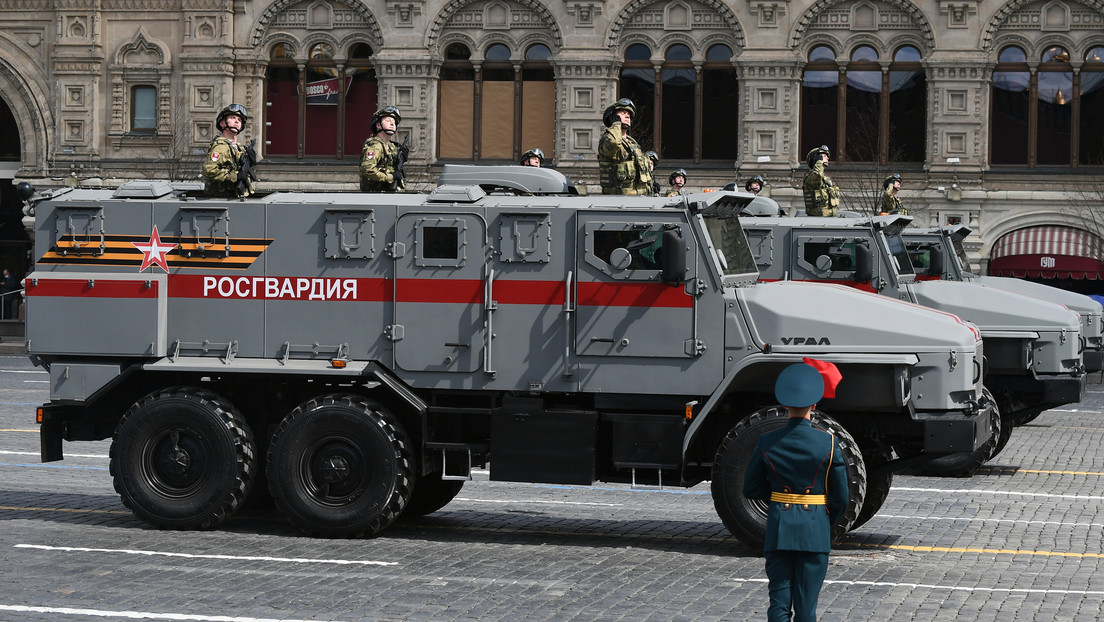 Guardia Nacional de Rusia se arma con una nueva pistola