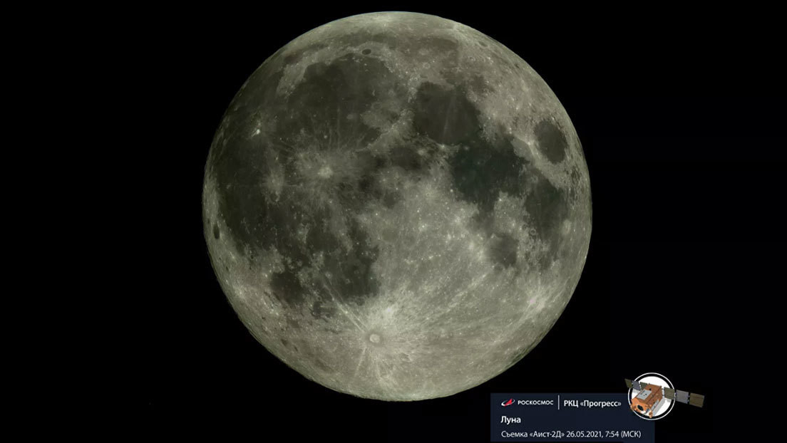 Imagen de la luna llena más grande y brillante del 2021