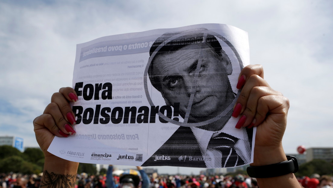 Exigen la destitución de Bolsonaro por el manejo de la pandemia en Brasil