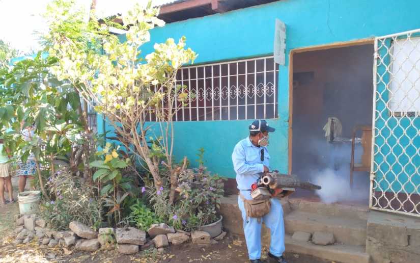 Minsa realiza fumigación y aplicación de BTI en Villa Reconciliación Norte