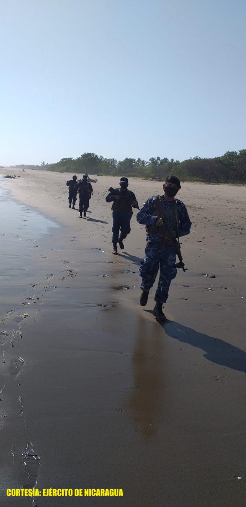 Naval realiza ocupación de bombas artesanales