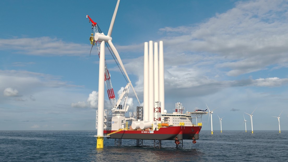 Prototipo de buque que permitirá abastecer de energía limpia a un millón de hogares en EE.UU.