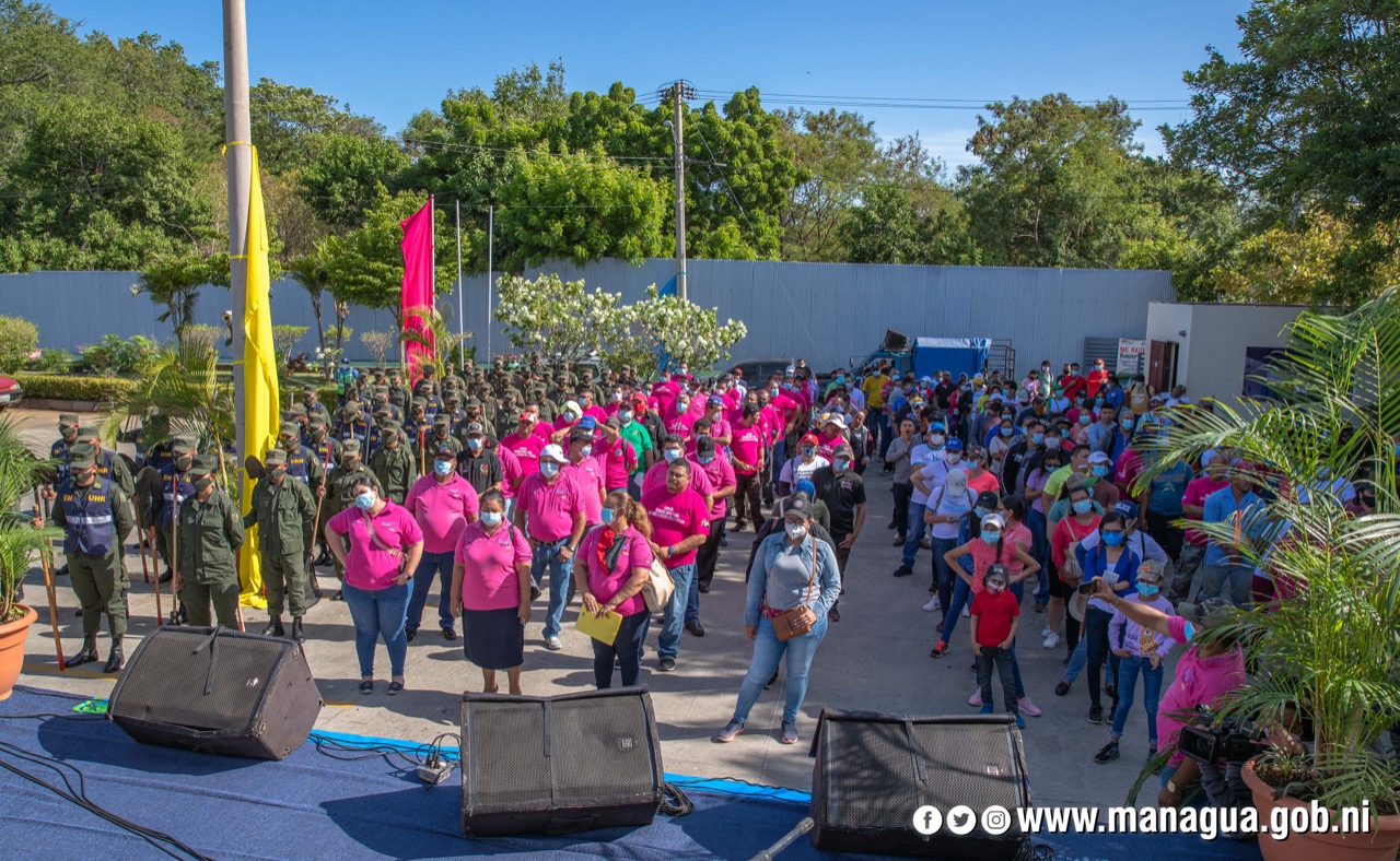 Jornada de limpieza en Laguna de Tiscapa