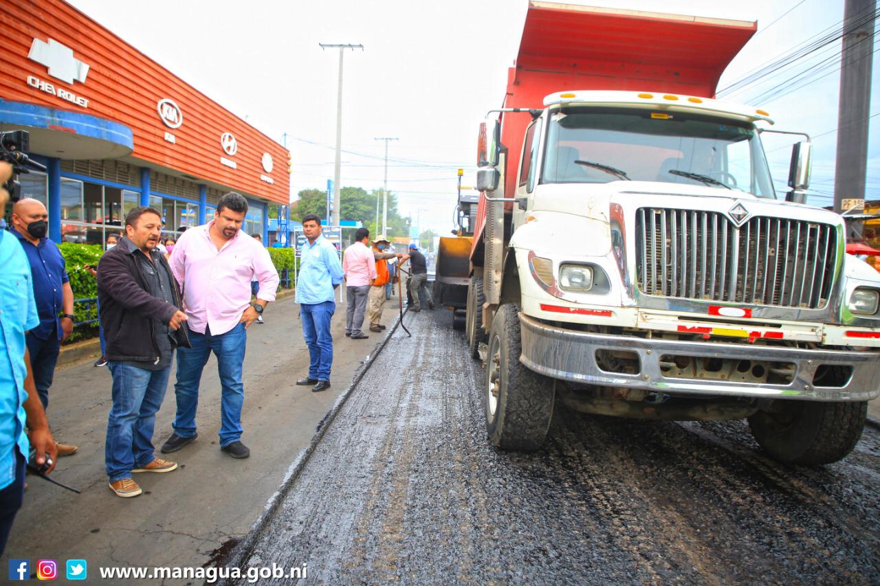 Más Calles para el Pueblo en Managua
