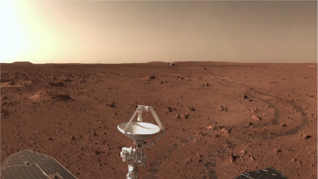 China revela nuevas imágenes del aterrizaje y exploración en Marte de su misión Tianwen-1