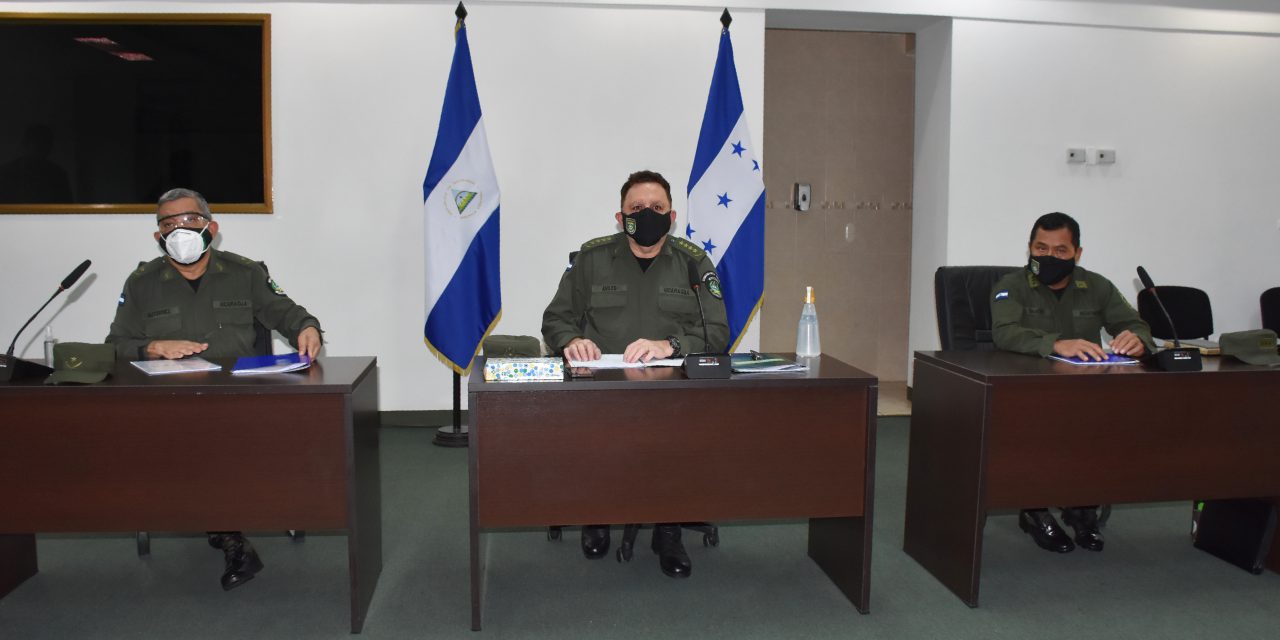 Ejército sostiene reunión de trabajo con jefe del Estado Mayor conjunto de las Fuerzas Armadas de Honduras