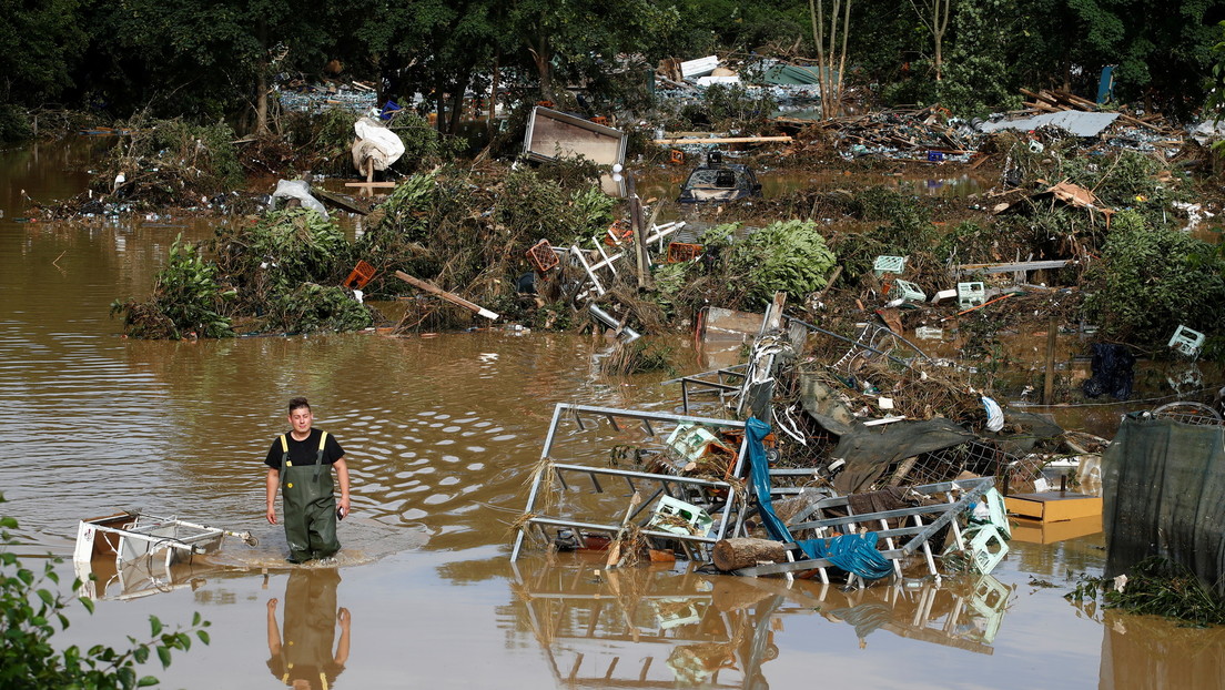 Las fuertes inundaciones en Alemania, han provocado que unas 1300 personas desaparezcan