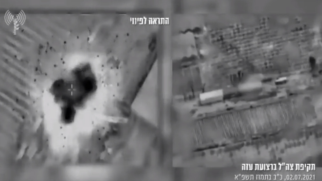 Fuerzas de Defensa de Israel bombardean de nuevo la Franja de Gaza