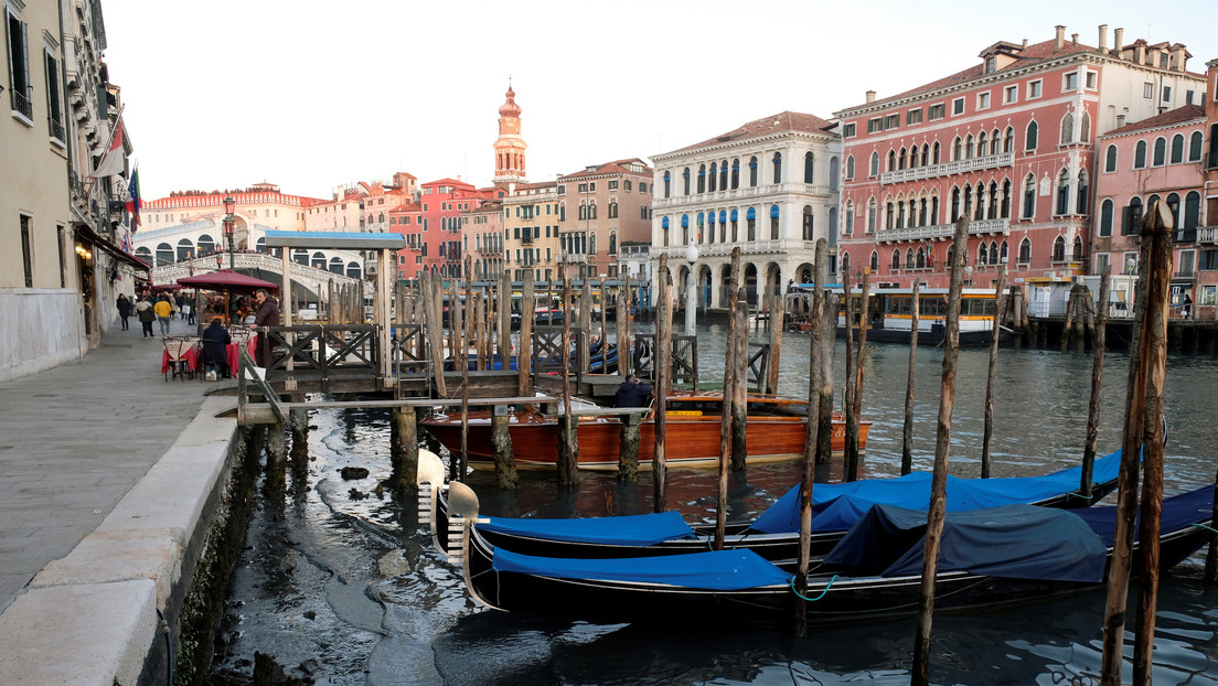 Descubren una antigua calzada romana en el fondo de la laguna de Venecia