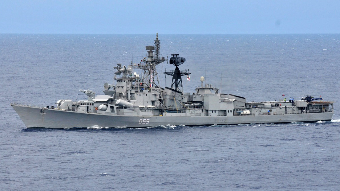 India despliega buques de guerra en el mar de la China Meridional