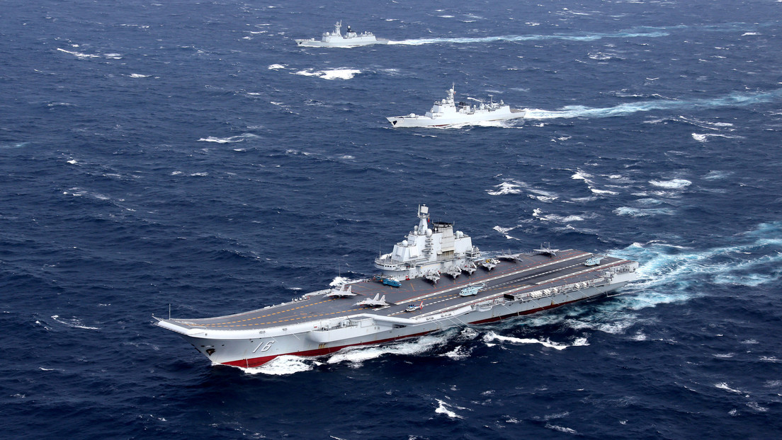 China realiza ejercicios navales con munición real en vísperas de las maniobras de EE.UU.