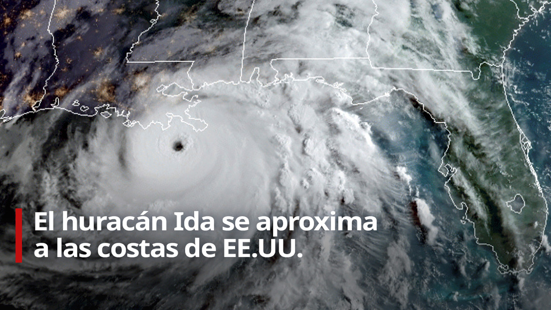 El huracán Ida con vientos potencialmente catastróficos