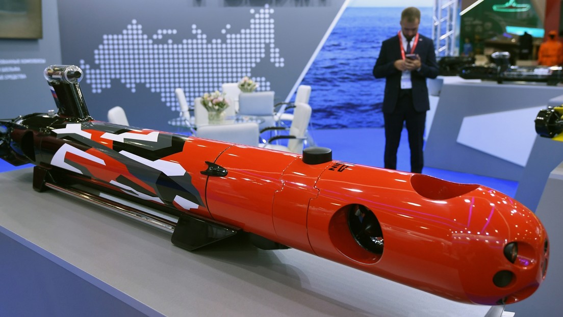 Rusia inicia pruebas de un submarino robótico