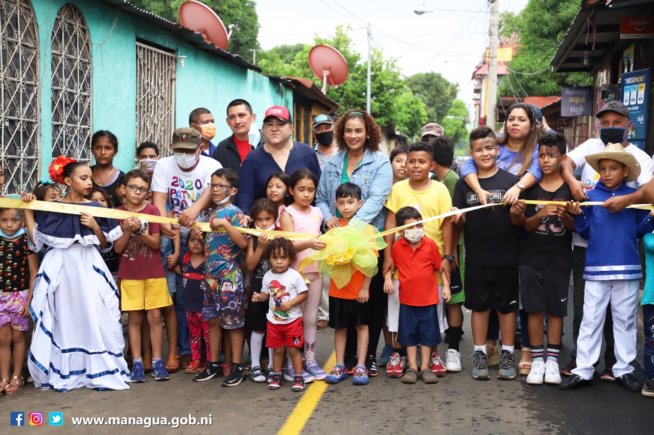 Más Calles para el Pueblo, en Managua