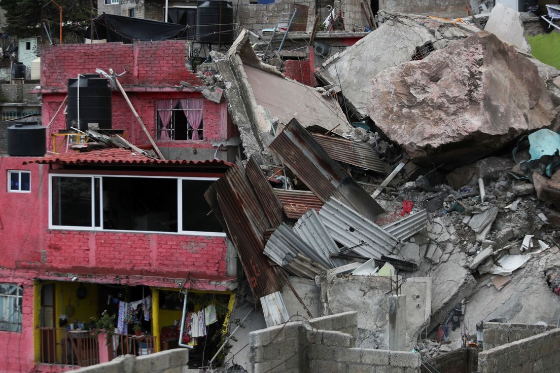 Un derrumbe del Cerro del Chiquihuite en México deja un muerto y 10 personas desaparecidas