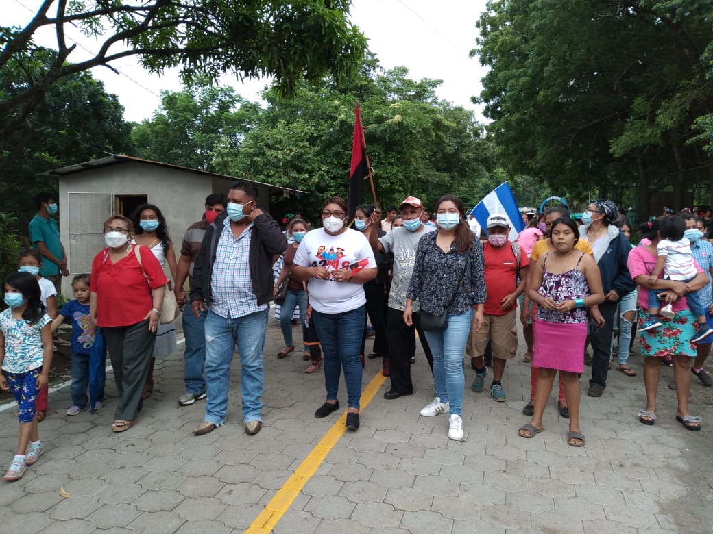 Masatepe inaugura nuevas calles