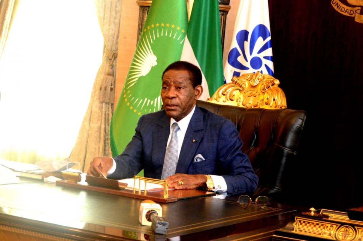 Mensaje al Presidente de la República de Guinea Ecuatorial