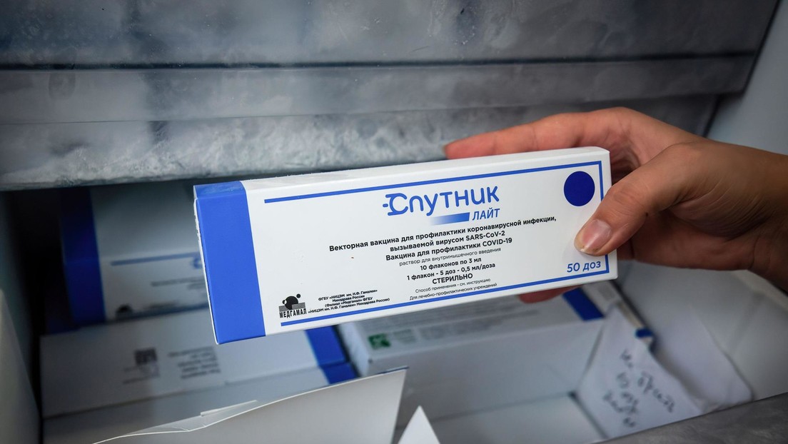 Sputnik Light muestra una eficacia del 70 % contra la variante Delta