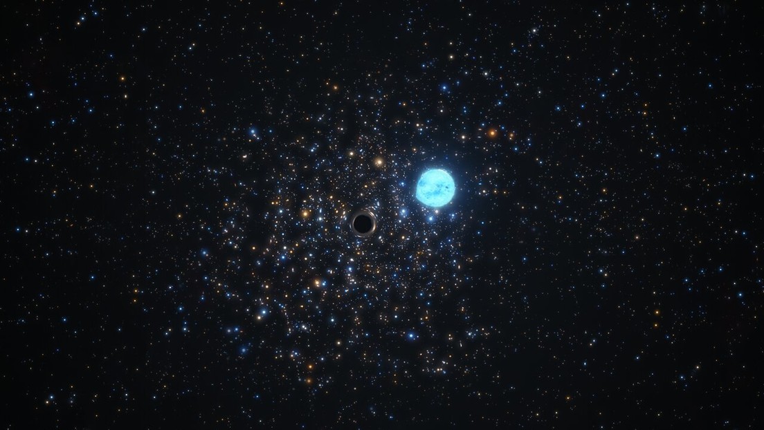 Descubren un pequeño agujero negro fuera de la Vía Láctea 11 veces mayor que el Sol