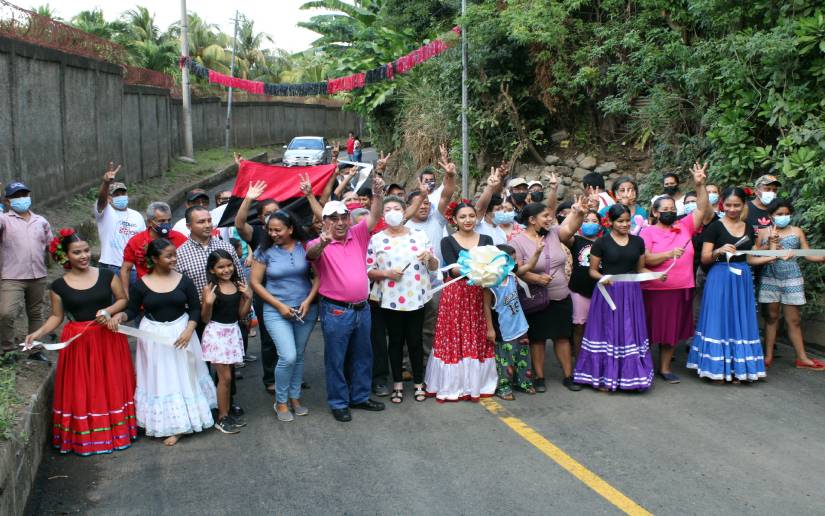 Comarca Chiquilistagua estrenarán calles nuevas