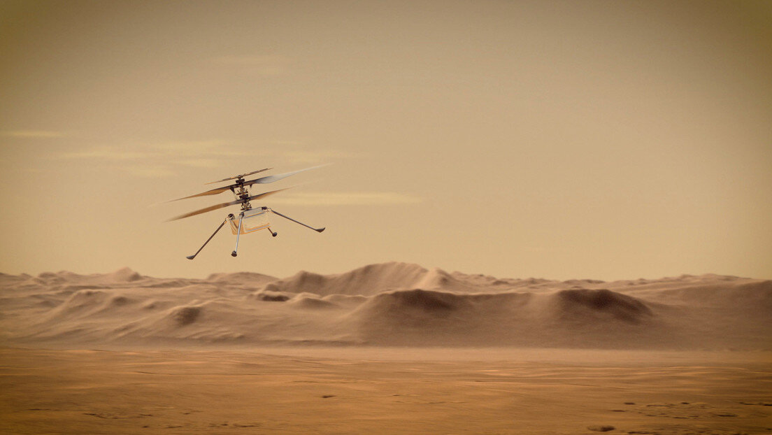 El helicóptero Ingenuity de la NASA completa con éxito su vuelo sobre Marte al cubrir otros 230 metros