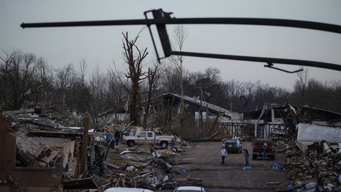 70 muertos tras un tornado  en Kentucky EE.UU
