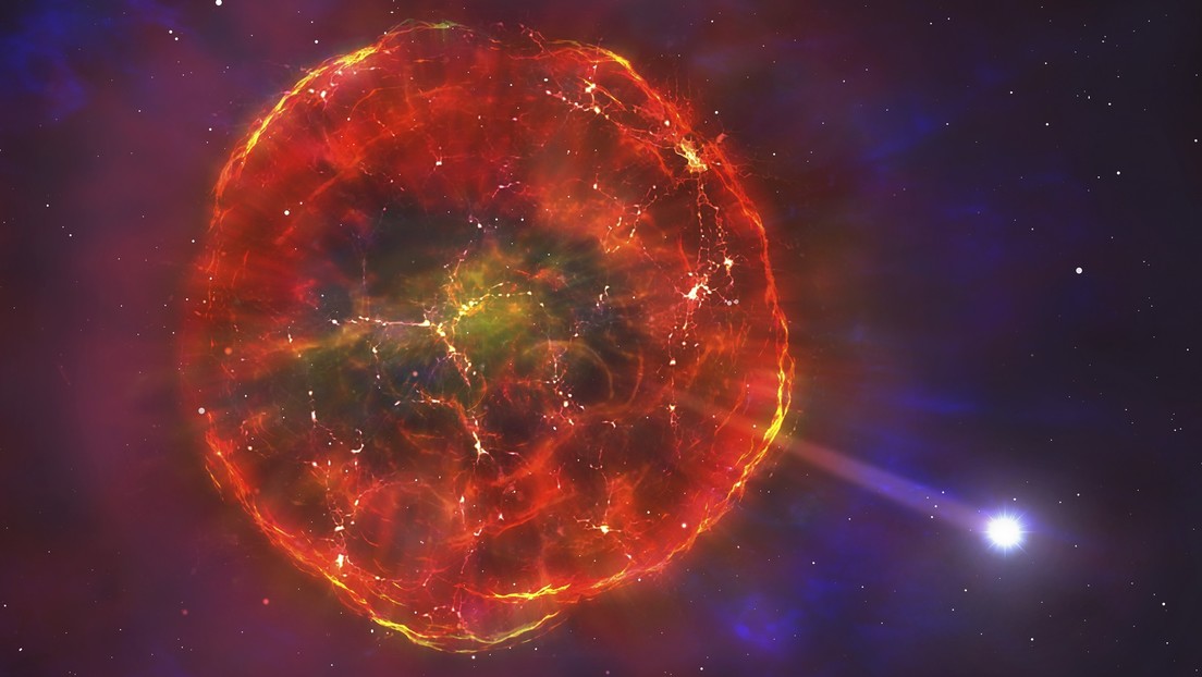 Astrónomos observan por primera vez la autodestrucción de una supergigante roja
