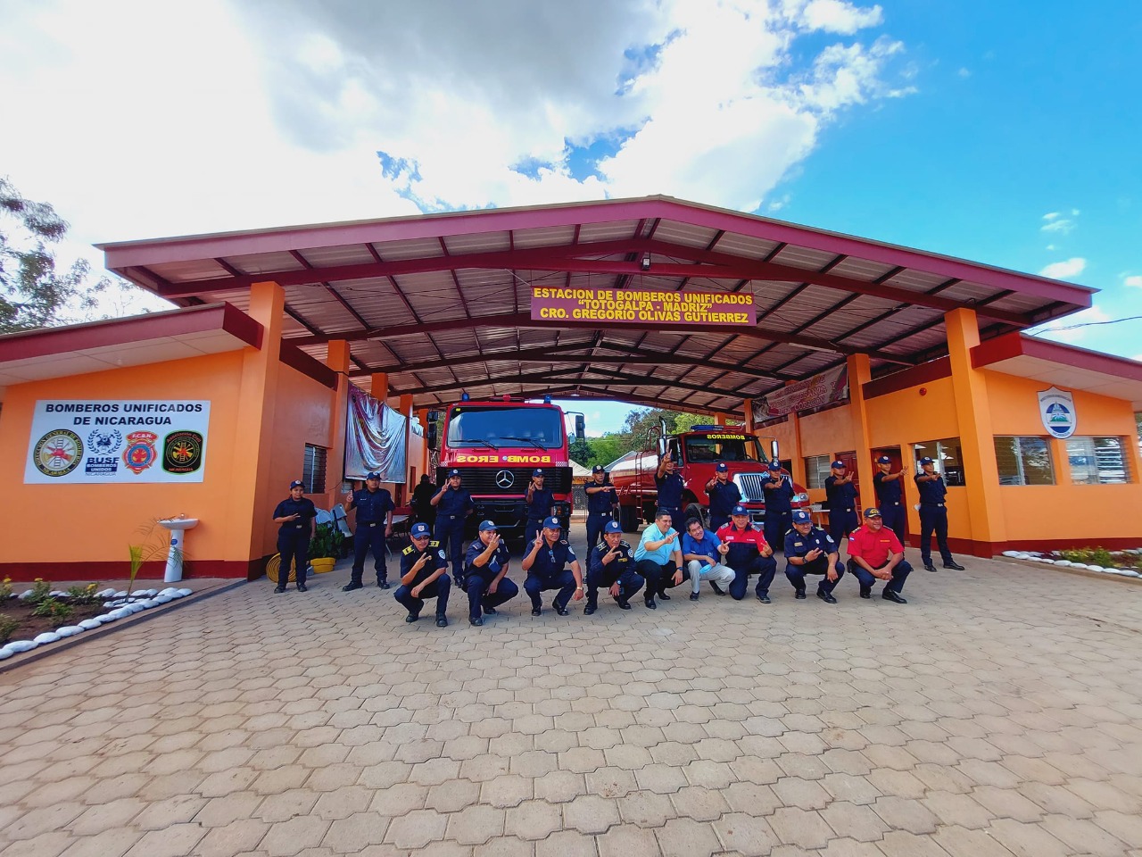 Inauguran estación de bomberos en Totogalpa