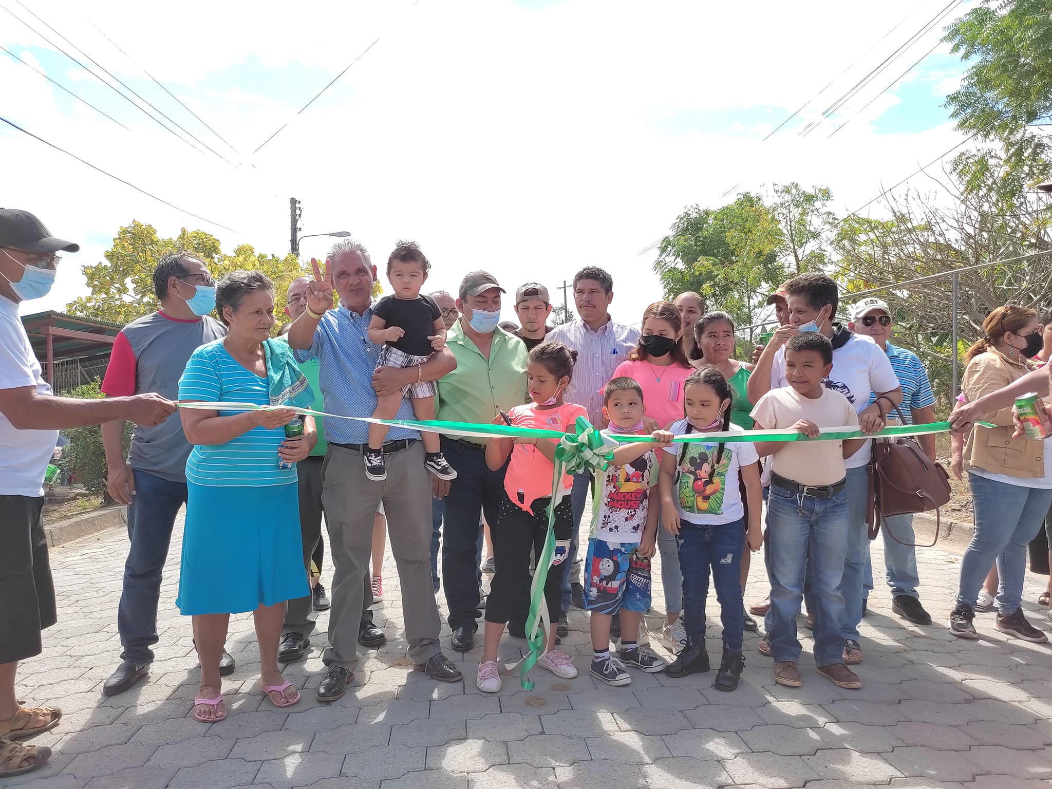 Calles Para el Pueblo llega a el barrio Nuevo Amanecer #2 en Juigalpa