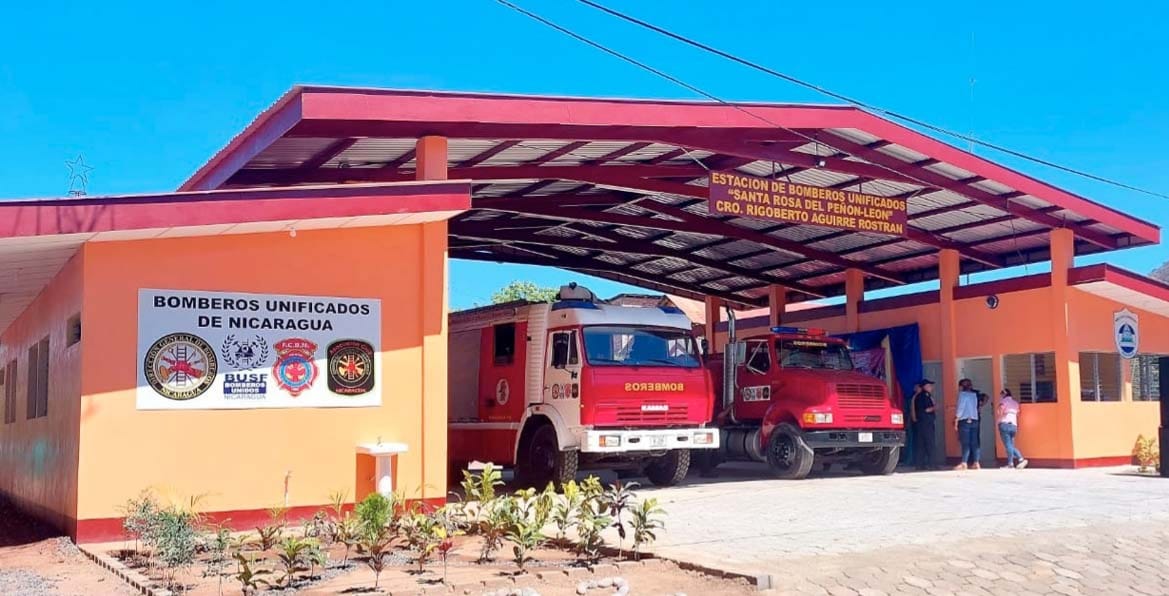 Inauguran estación de bombero número 129 en Santa Rosa del Peñón