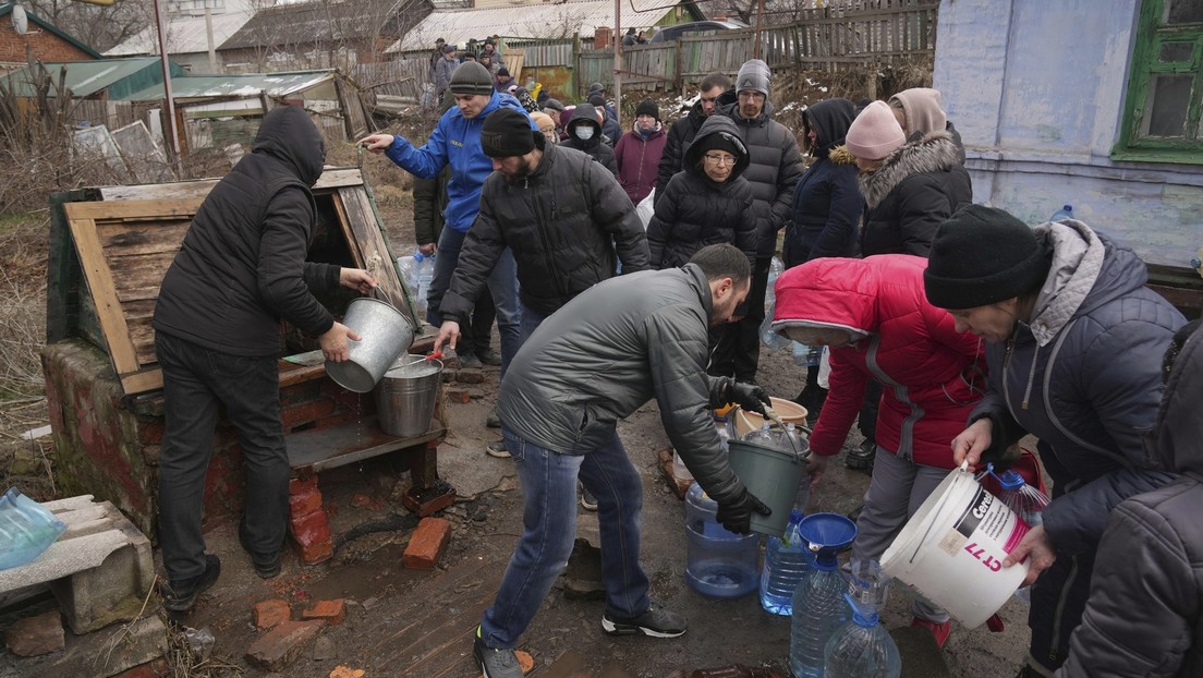 Ministerio de Defensa ruso describe la “gravísima situación humanitaria” en Mariúpol, donde nacionalistas retienen a cientos de miles de personas