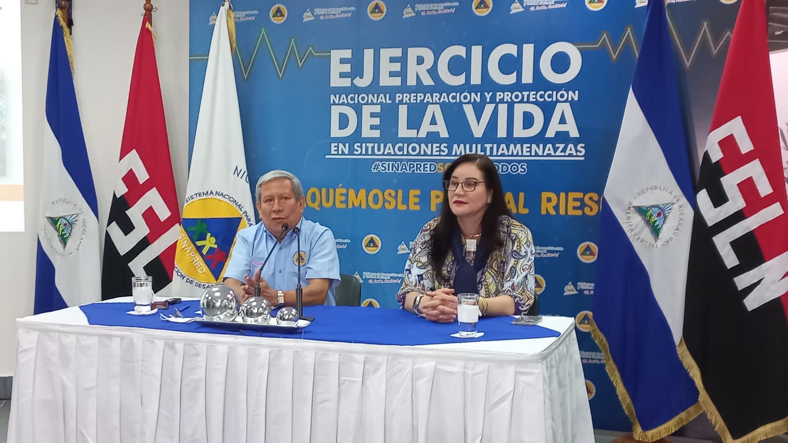 SINAPRED invita a las familias a que participen en el Primer Ejercicio Multiamenazas