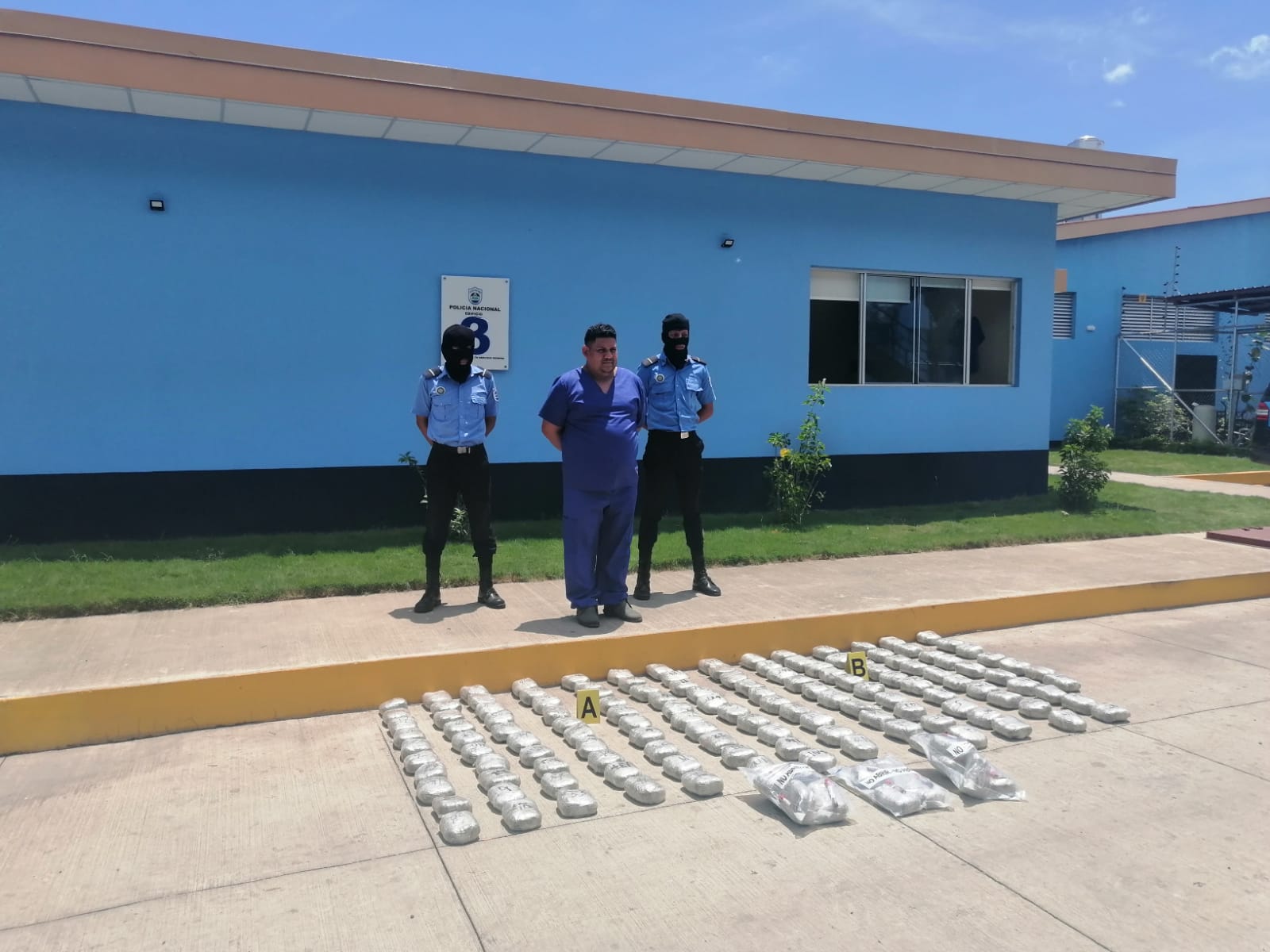Incautan 148 libras de marihuana en Managua