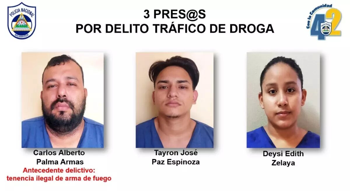 Trío de sujetos son capturados con 11 libras de marihuana en León