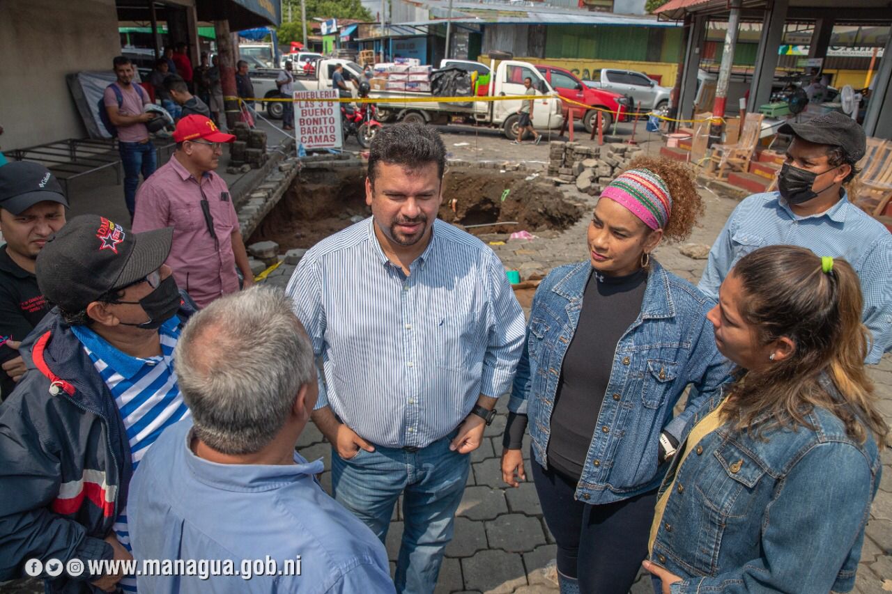 Alcaldía de Managua en otra jornada de evaluación por lluvias