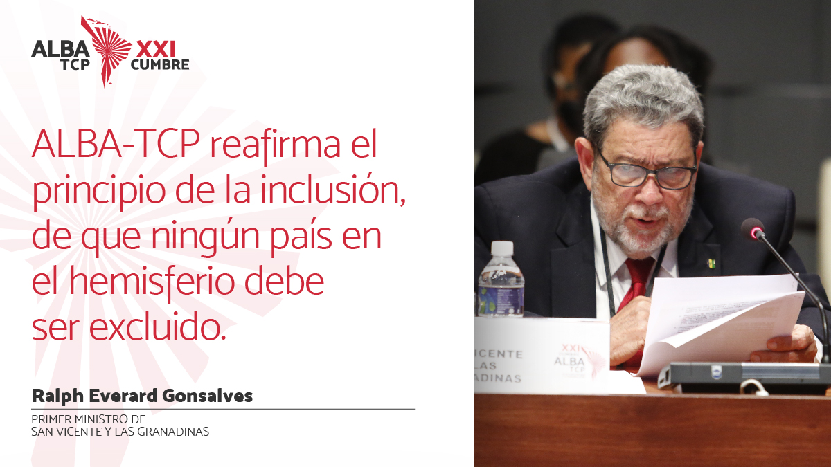 Ralph Gonsalves defiende Cumbre de las Américas sin exclusiones